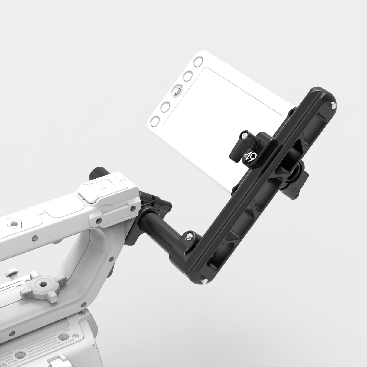 Canon 1/4-20 Striped Rosette 15mm Rod Clamp