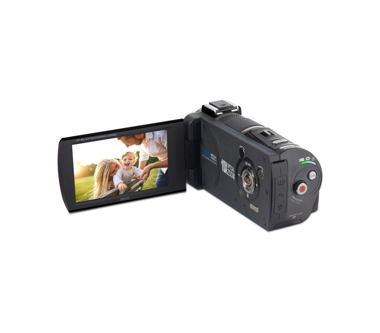 MN4K100Z 4K Ultra HD Camcorder w/10x Optical Zoom