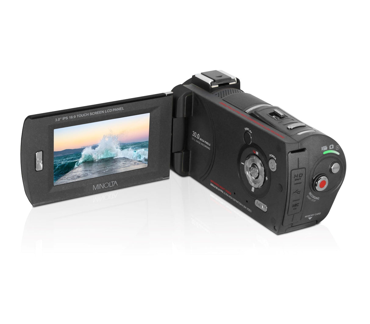 MN4K30NV 4K Ultra HD / 30 MP Night Vision Camcorder