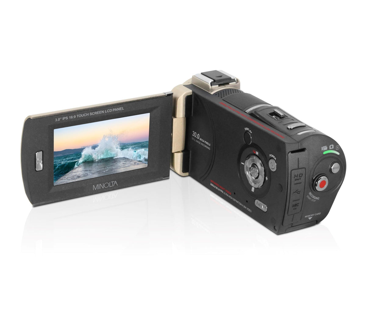 MN4K30NV 4K Ultra HD / 30 MP Night Vision Camcorder