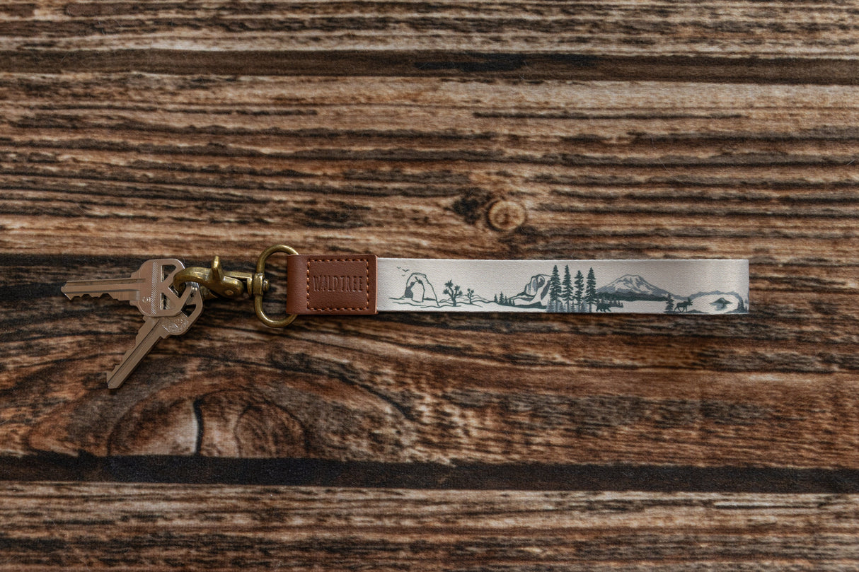National Park Wristlet Keychain