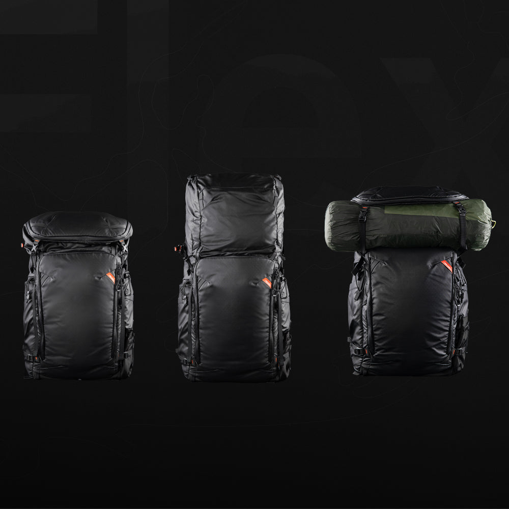 PGYTECH OnePro Flex Backpack 50L (Space Black) + Camera Insert M