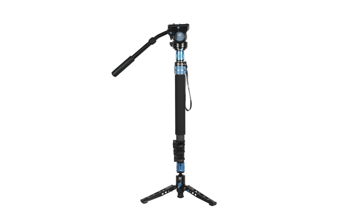 P-424FL/FS Carbon Fiber Monopod with Fluid Head VH-10 1