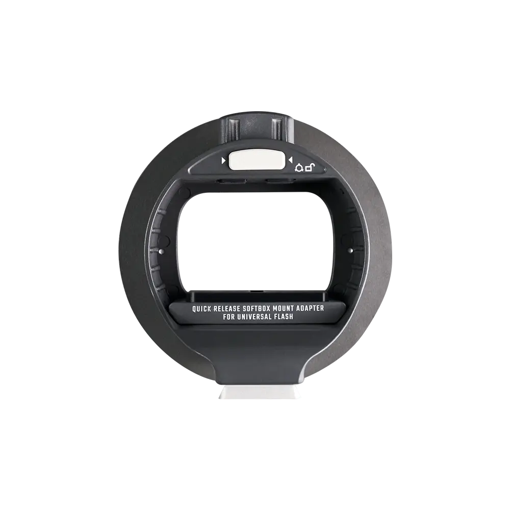 Harlowe Quick Release Softbox Mount Adapter for Universal Flash
