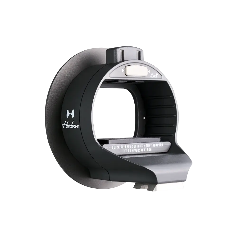 Harlowe Quick Release Softbox Mount Adapter for Universal Flash
