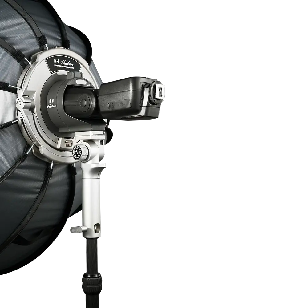 Harlowe Quick Release Softbox Mount Adapter for Universal Flash