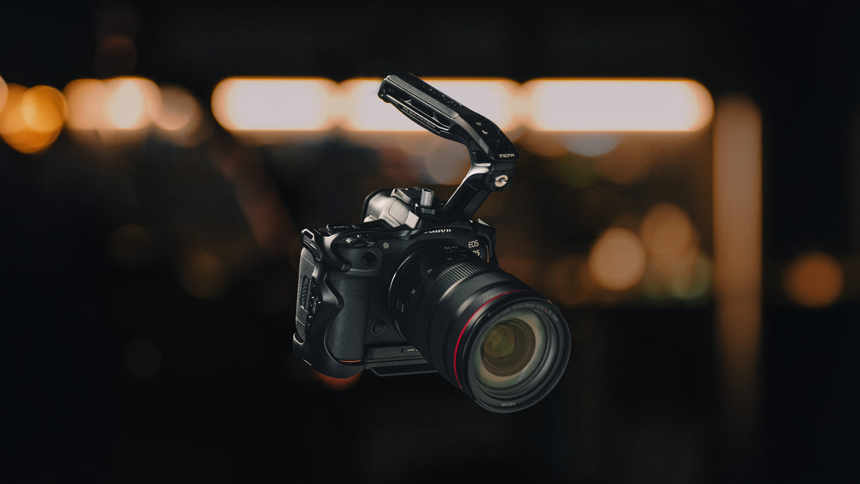 Half Camera Cage for Canon R5 Mark II – Black