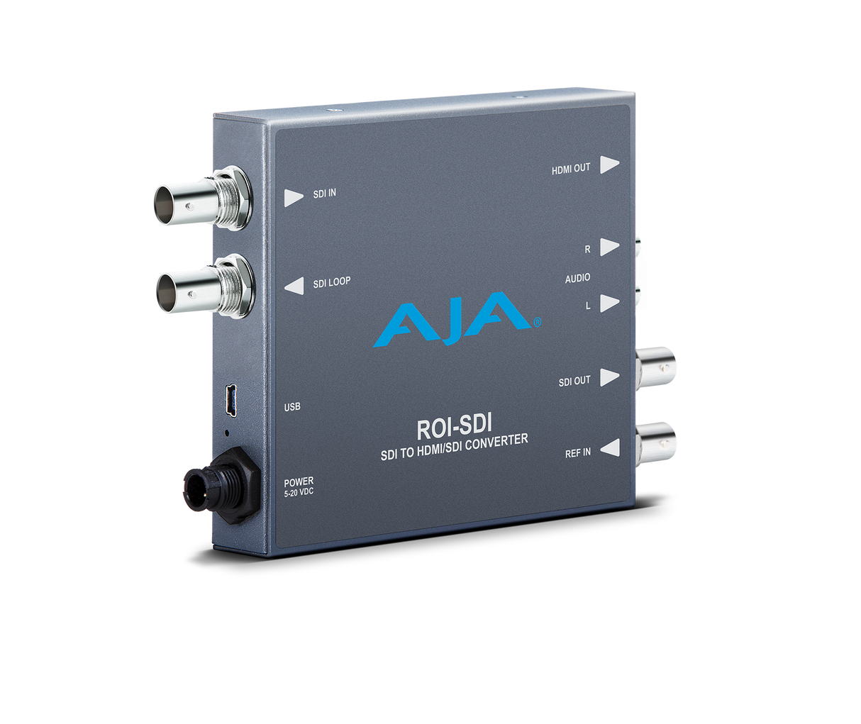AJA 3G-SDI to 3G-SDI/HDMI Converter with ROI Scaling