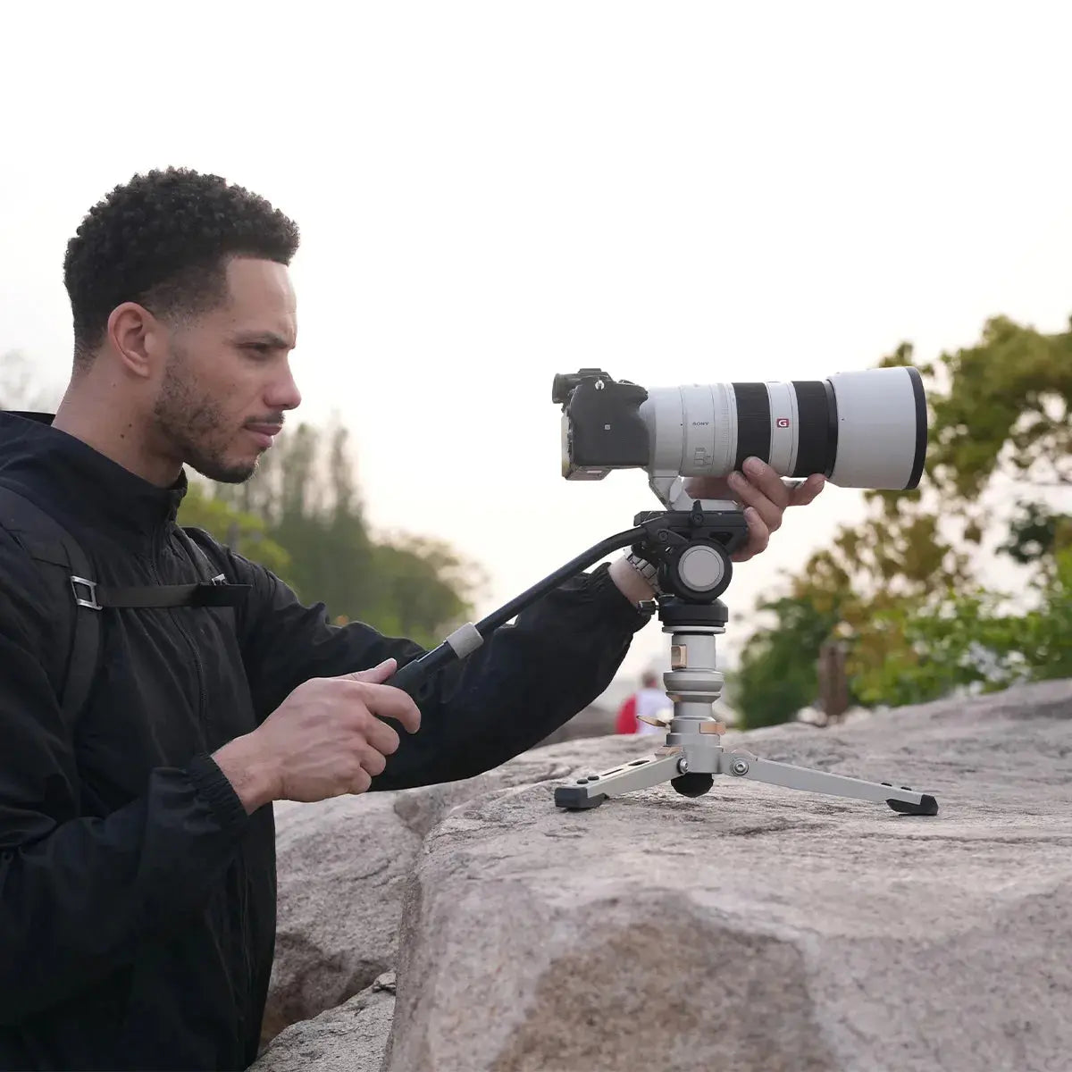 Rocket Quick Release Carbon Fiber Monopod for Photography & Video