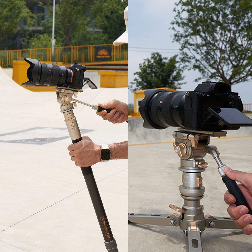 Rocket Quick Release Carbon Fiber Monopod for Photography & Video
