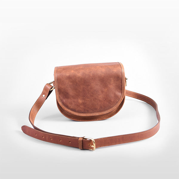 The Savannah - Antique Cognac Leather