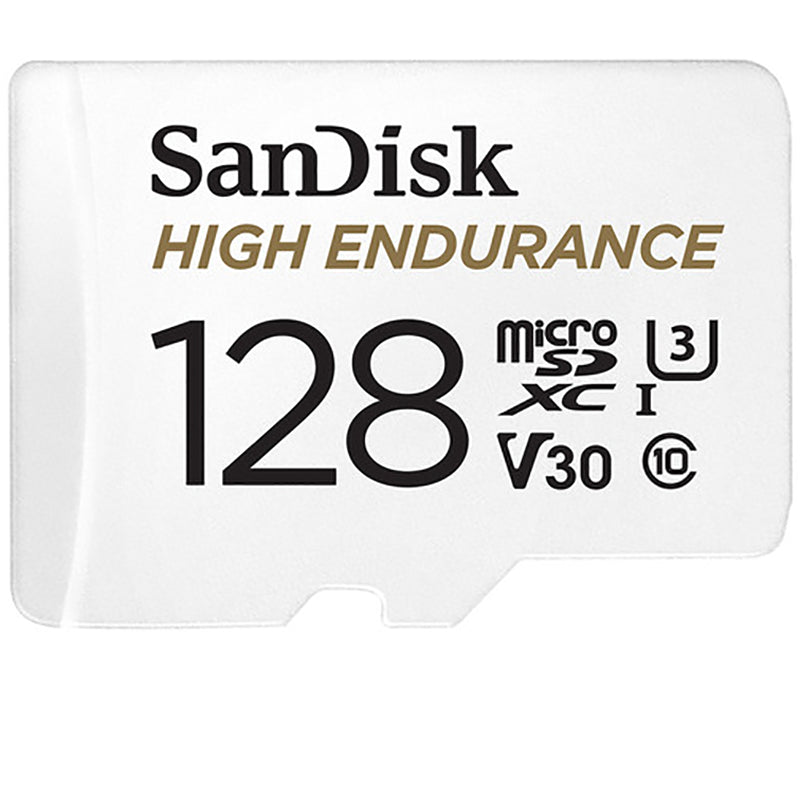 SanDisk High Endurance MicroSDXC U3 V30 C10 Full HD recording w/Adapter 128GB