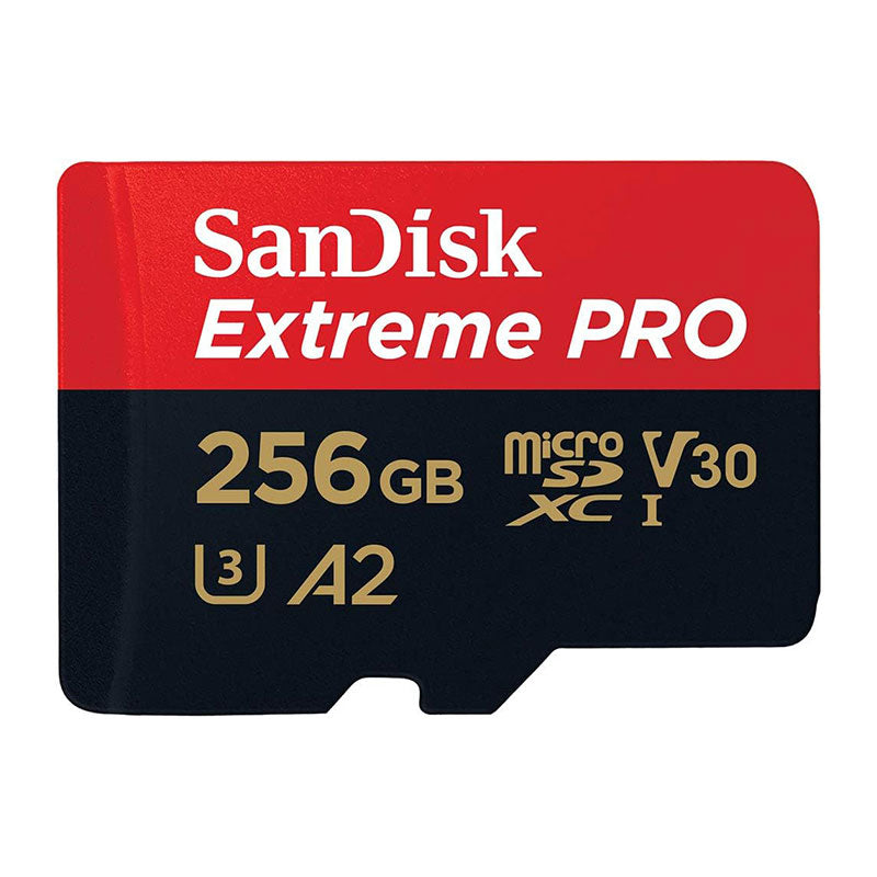 SanDisk Extreme PRO micro SDXC Memory Card Class 10 UHS-I U3 256GB