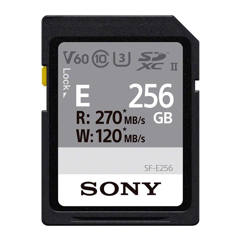 Sony Memory Card SDXC UHS-II SF-E SERIES 256GB