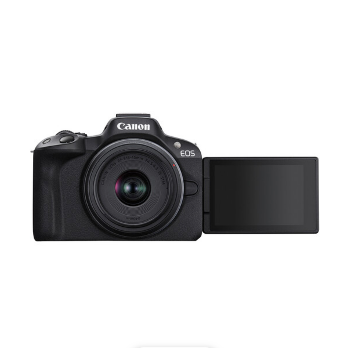 Canon EOS R50 Mirrorless Camera with RF-S 18-45mm f/4.5-6.3 IS STM Lens & RF-S 55-210mm f/5-7.1 IS STM Lens (Black)