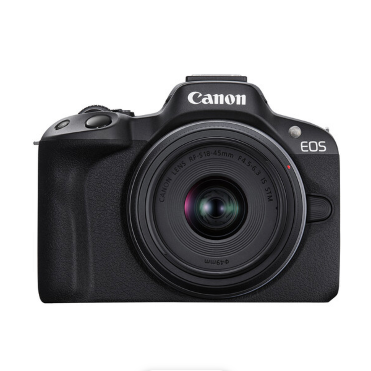 Canon EOS R50 Mirrorless Camera with RF-S 18-45mm f/4.5-6.3 IS STM Lens & RF-S 55-210mm f/5-7.1 IS STM Lens (Black)
