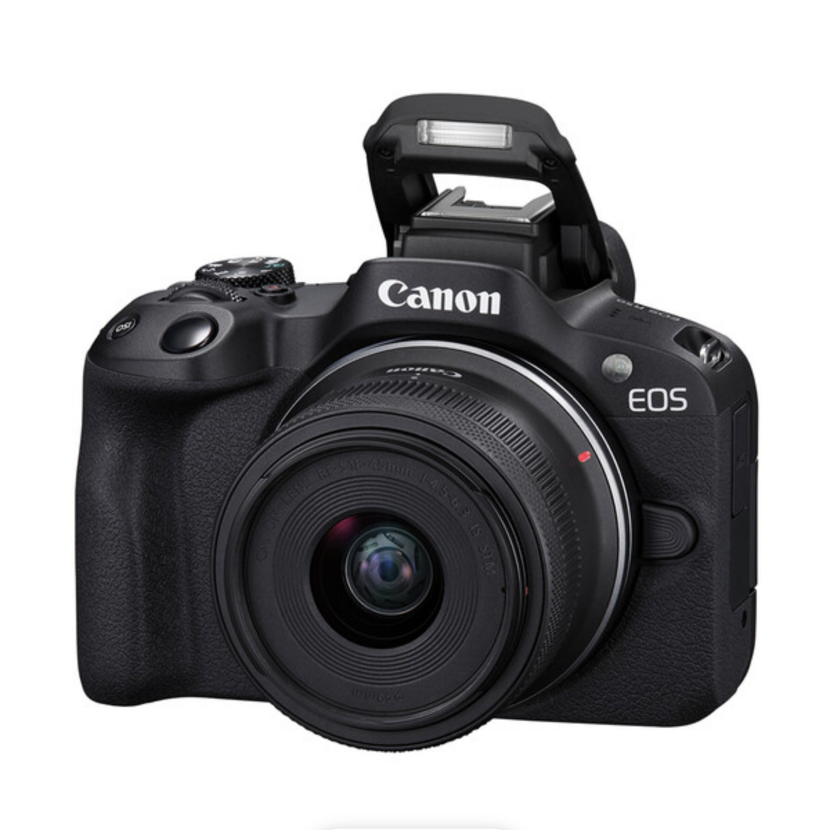 Canon EOS R50 Mirrorless Camera with RF-S 18-45mm f/4.5-6.3 IS STM Lens & RF-S 55-210mm f/5-7.1 IS STM Lens (Black)