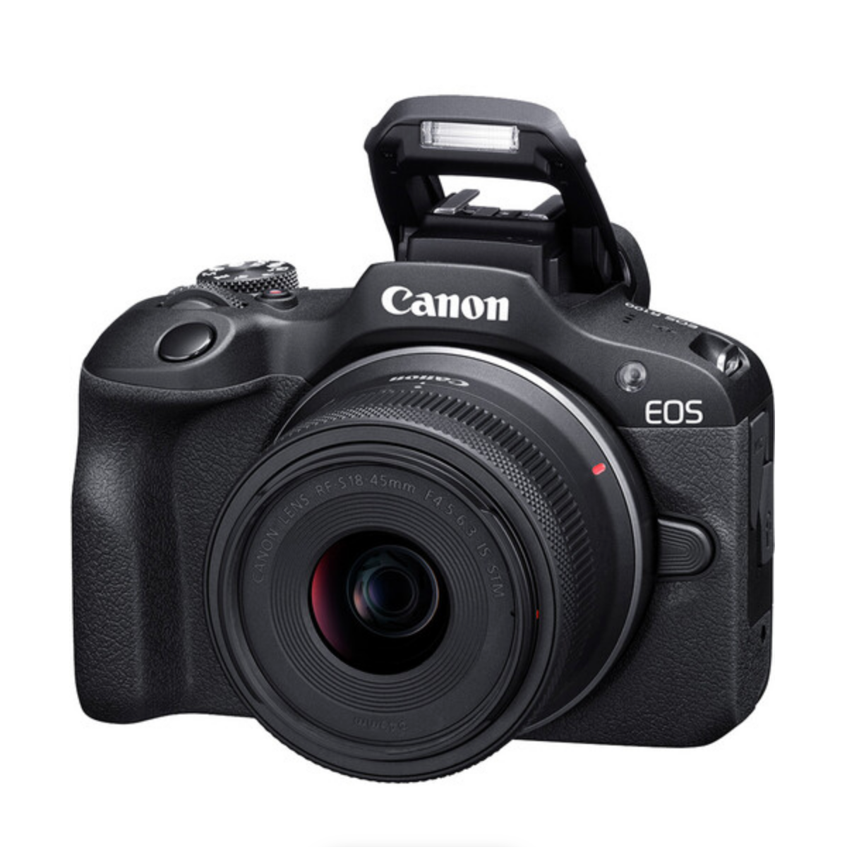 Canon EOS R100 Mirrorless Camera with RF-S 18-45mm f/4.5-6.3 IS STM Lens