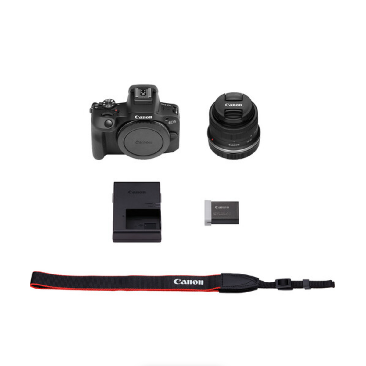 Canon EOS R100 Mirrorless Camera with RF-S 18-45mm f/4.5-6.3 IS STM Lens