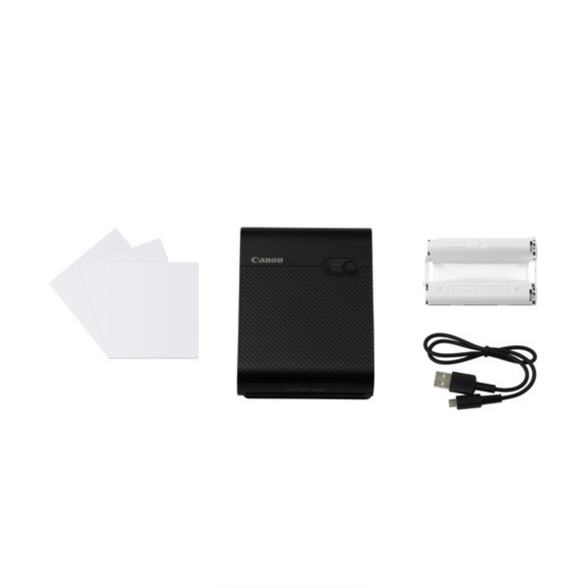 Canon SELPHY Square QX10 Compact Photo Printer (Black)