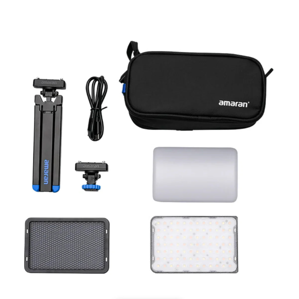 amaran Ace 25x Bi-Color LED Light Panel All-in-One Creator Kit (Charcoal)