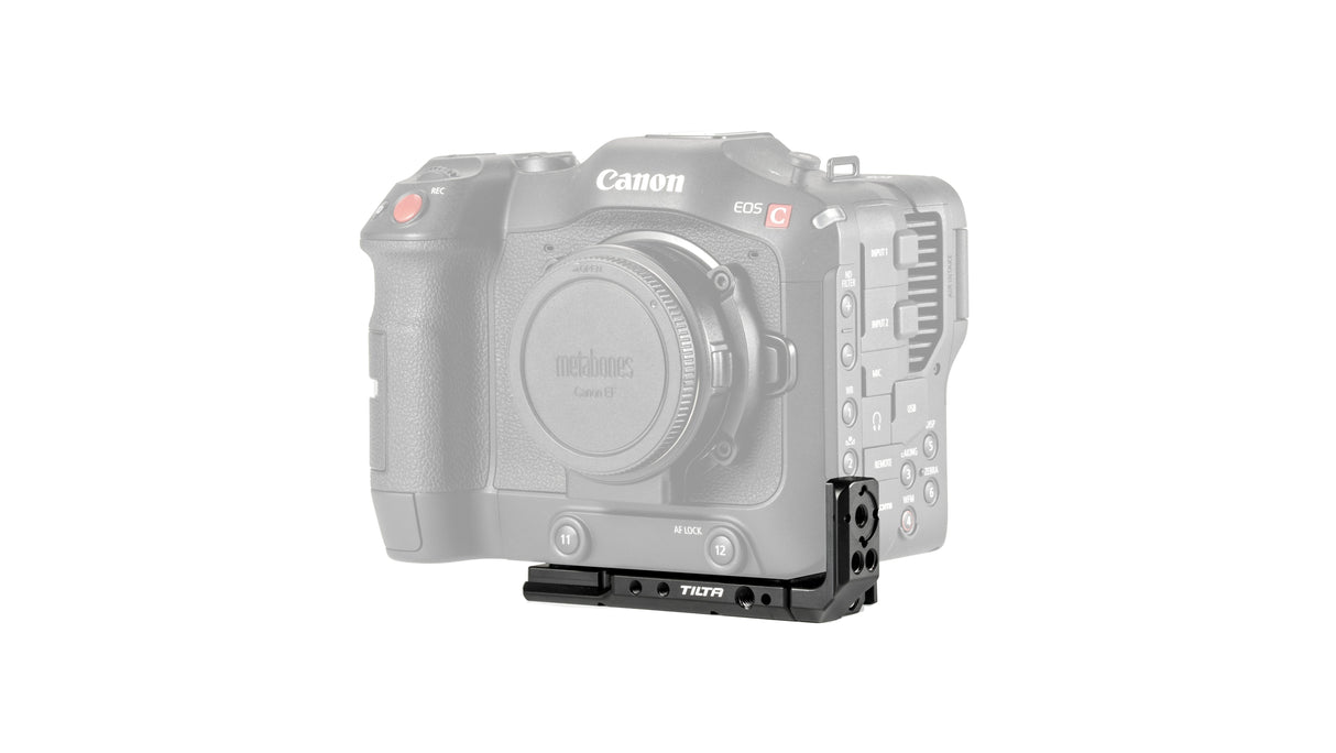 Base Accessory Mounting Plate for Canon C70 – Black