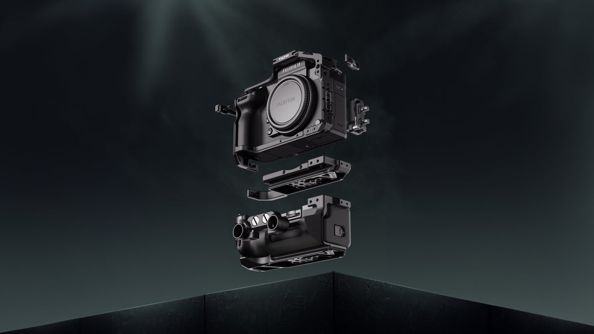 Full Camera Cage for Fujifilm GFX100 II – Black