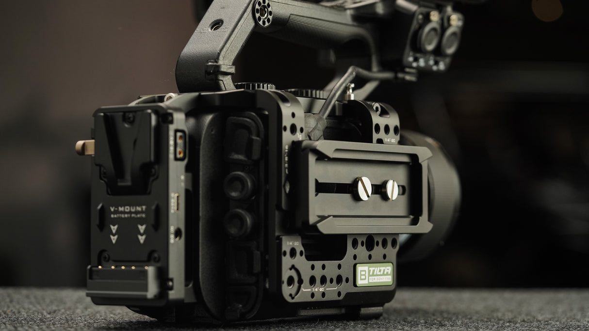 Tilta Manfrotto Universal Quick Release Plate – Black