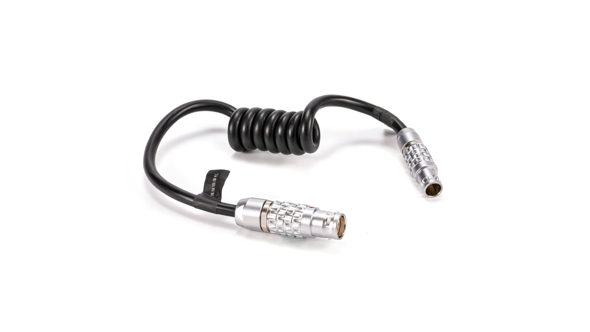4-Pin Male to 8-Pin Female Coiled Power Cable