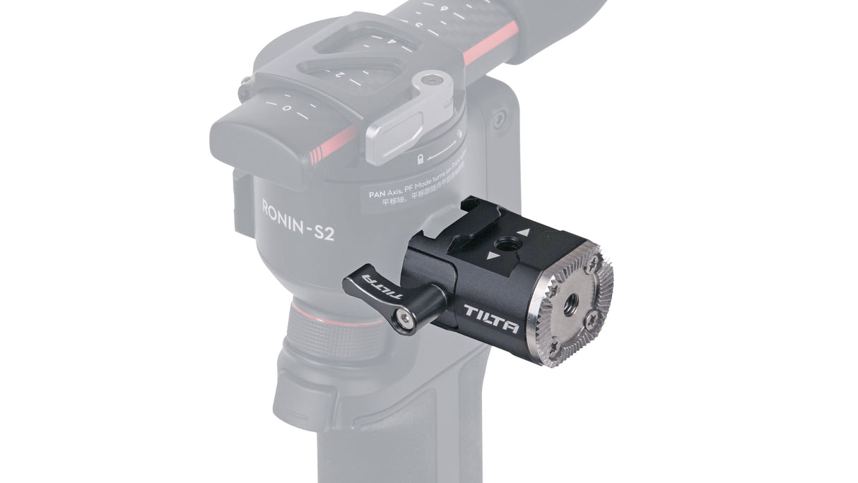 Left Side NATO Rail to Rosette Adapter