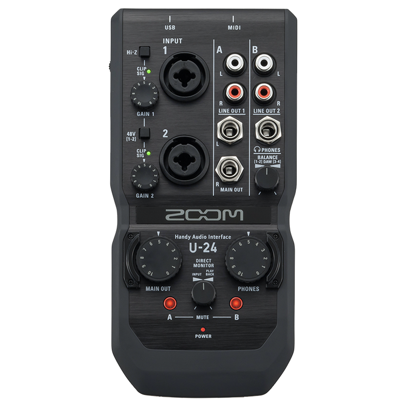 Zoom U-24 Handy Audio Interface
