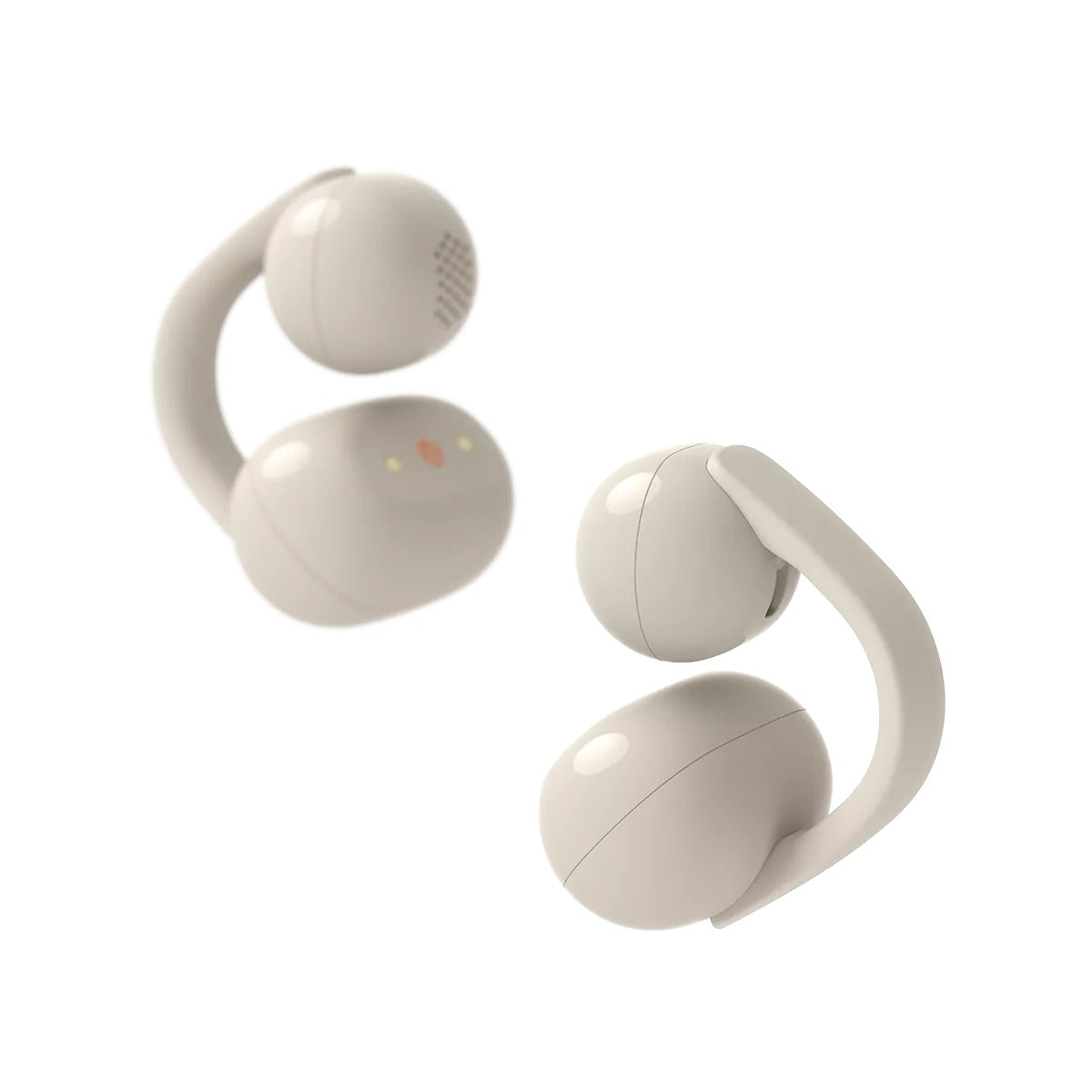 Sony WF-LC900 LinkBuds Clip Open-Ear Truly Wireless Earbuds - Greige