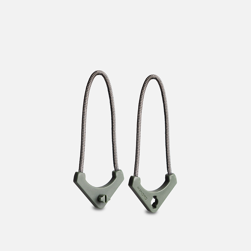 Wasatch Green Locking Zipper Pullers | variant_ids: 40419010084944