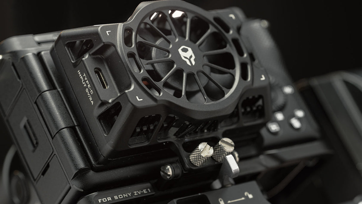 Cooling System Baseplate Kit for Sony ZV-E1 – Black