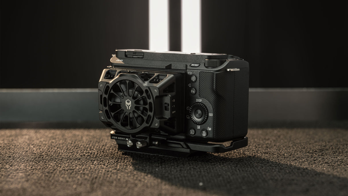 Cooling System Baseplate Kit for Sony ZV-E1 – Black