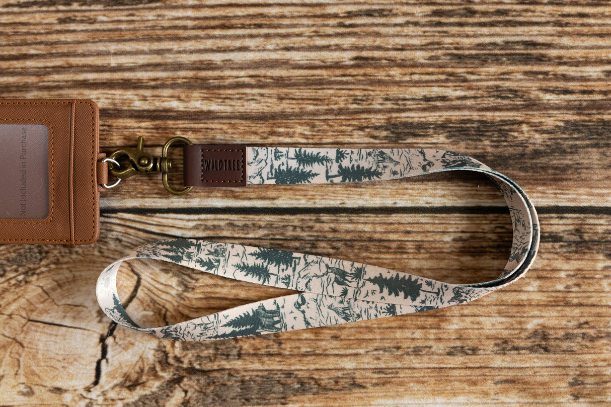 Woodland Landscape Neck Lanyard