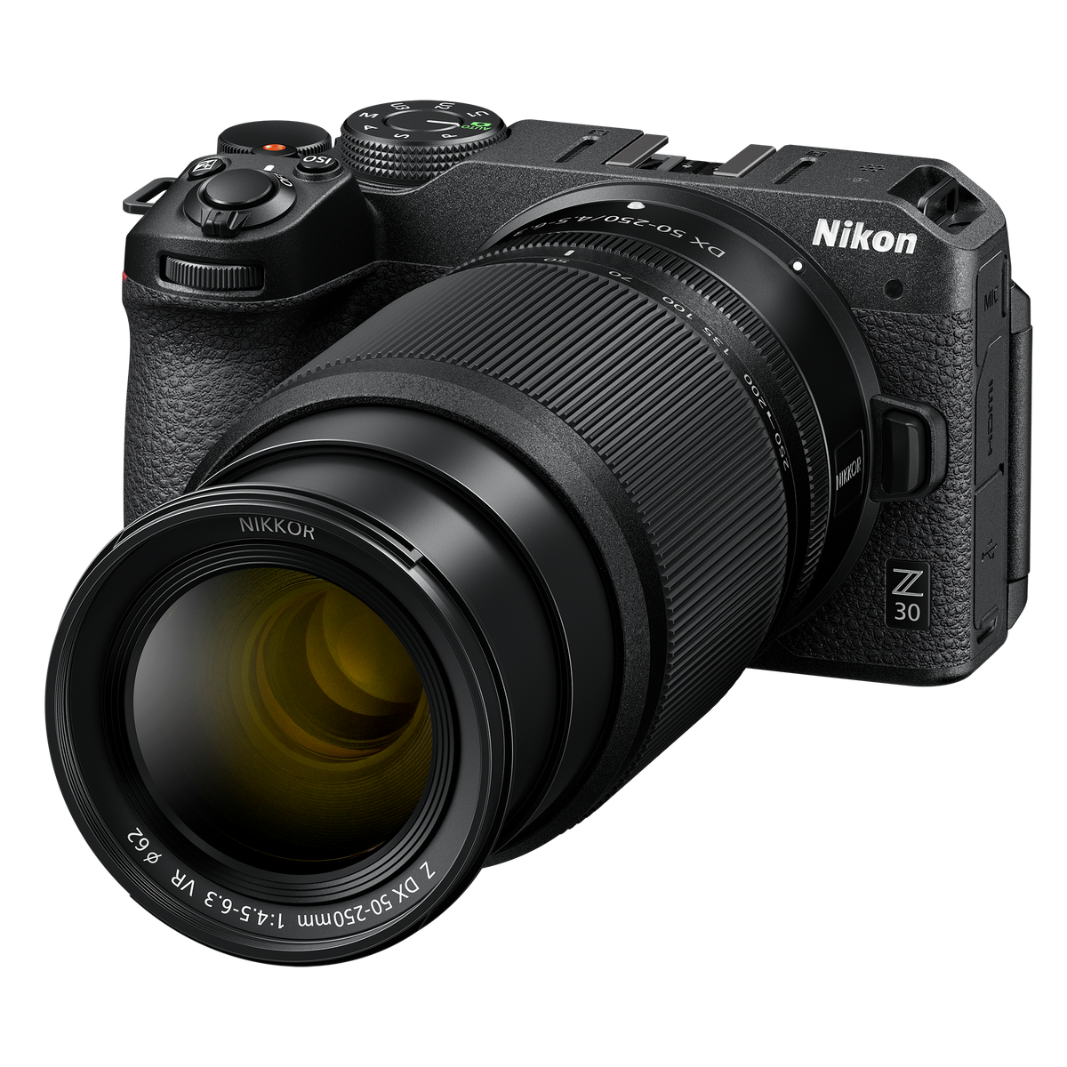 Nikon Z 30 Mirrorless Camera with NIKKOR Z DX 16-50mm f/3.5-6.3 VR and 50-250mm f/4.5-6.3 VR Lens Kit - Image 2