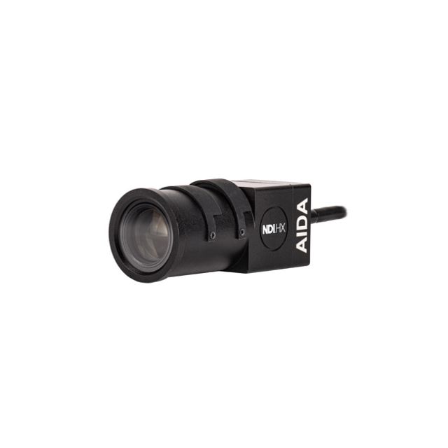 AIDA Imaging FHD NDI®|HX/SRT/IP PoE Weatherproof IP54 POV Camera with 05-50mm Varifocal Lens