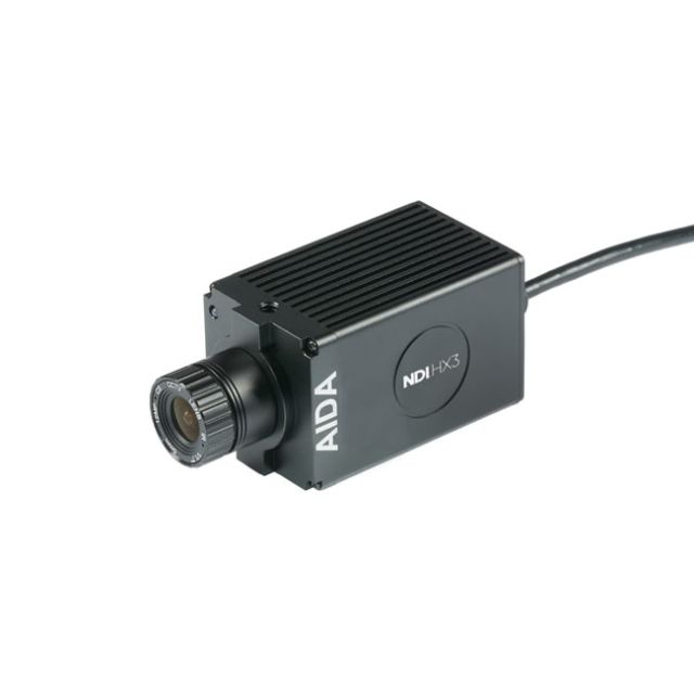 AIDA Imaging UHD 4K/60 NDI®|HX3/IP/SRT/HDMI PoE POV Camera