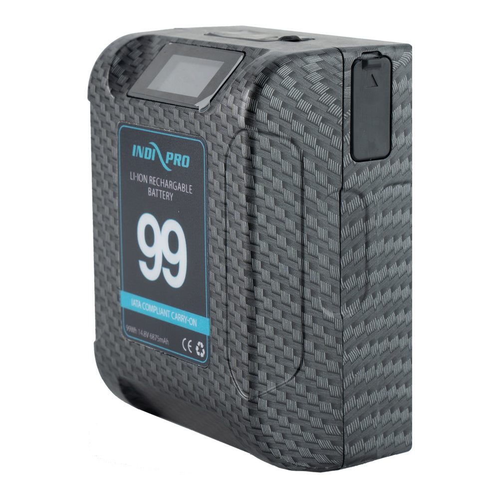 Alpha Series 99Wh V-Mount Li-Ion Battery (Carbon Fiber) BMPCC 4K/6K/6K Pro/6k G2 Kit