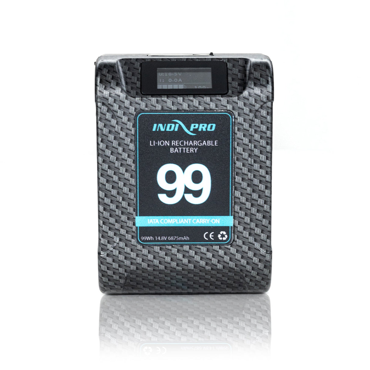 Alpha Series 99Wh V-Mount Li-Ion Battery (Carbon Fiber) BMPCC 4K/6K/6K Pro/6k G2 Kit