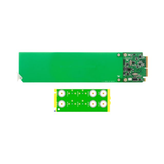 Apantac Triple-Rate 1 x 4 SDI Distribution Amplifier with Passive Loop-Output