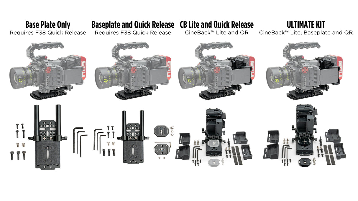 Baseplate for CineBack™ Lite