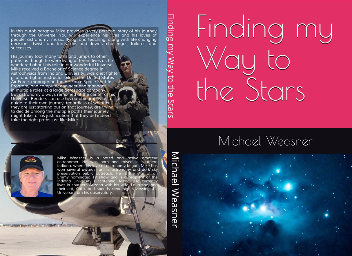 Finding my Way to the Stars - Autobiography by Michael Weasner