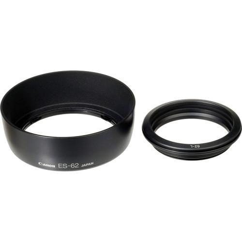 Canon ES-62 Lens Hood with Hood Adapter 62 for EF 50mm f/1.8 II Lens