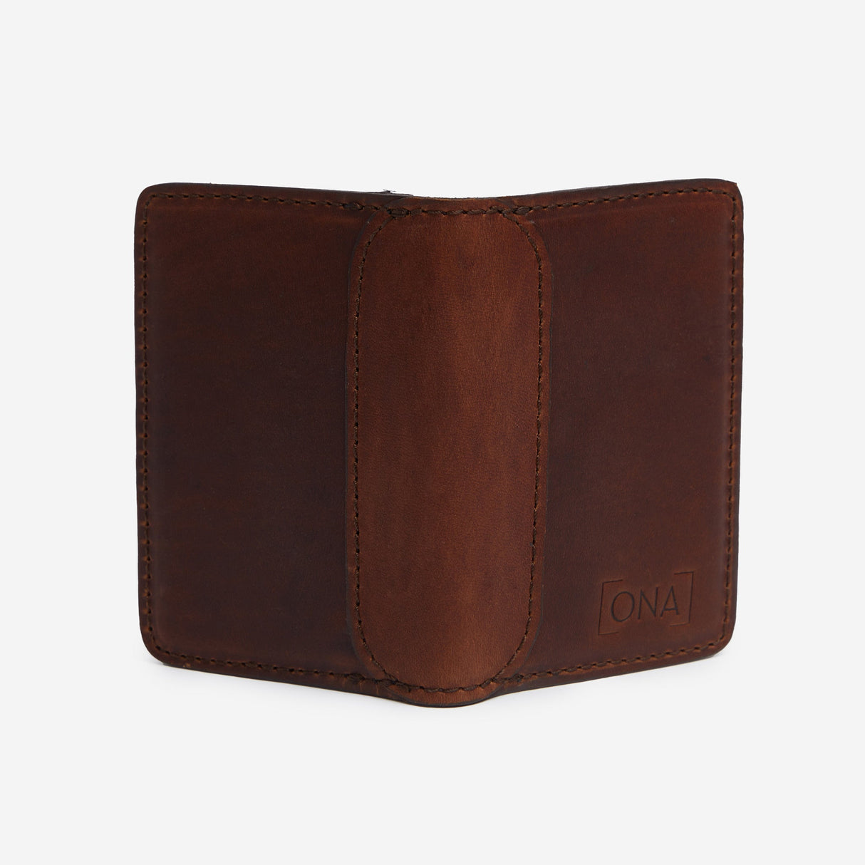 Business/Credit Card Wallet - Antique Cognac