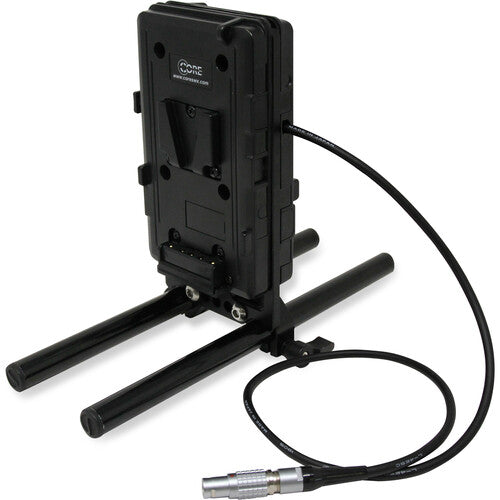 Core SWX Dual V-Mount Battery Plate with 15mm LWS Rod Clamp for RED DSMC2 Cameras