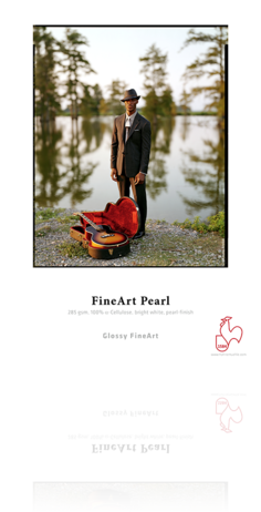 Hahnemuhle FineArt Pearl 285 17"x22" 25 sheets