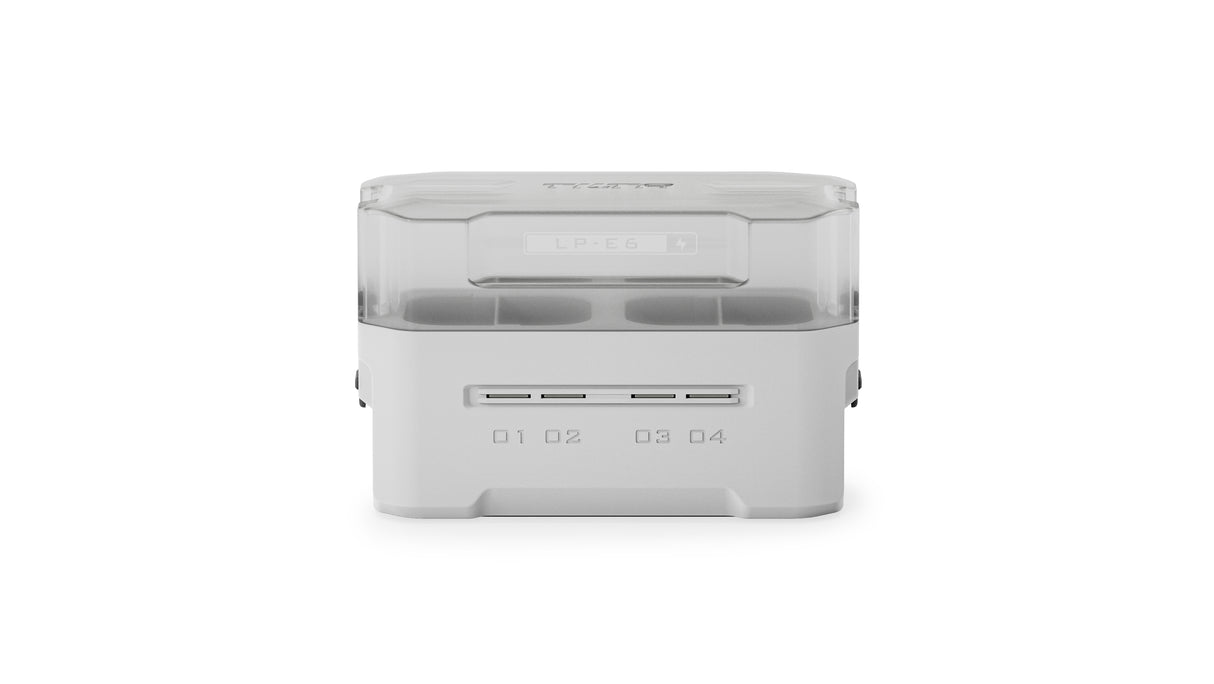 Tilta Portable Charging Station for LP-E6 (4 Channel) - Off White