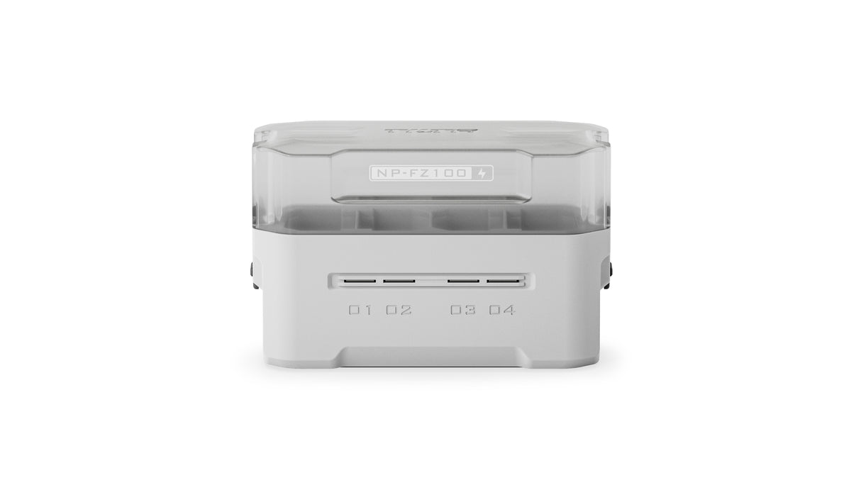 Tilta Portable Charging Station for NP-FZ100 (4 Channel) - Off White